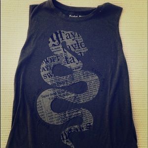 Taylor swift tank top from the reputation concert.